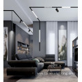 magnet lamp led magnetic track hanging lights pendant